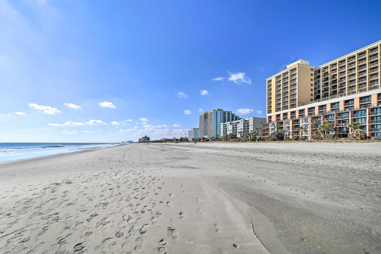 Beachfront Condo In Myrtle Beach With Pool Access Kültér fotó